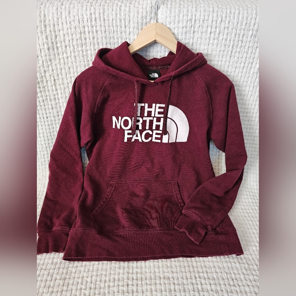 The North Face Burgundy Maroon Women's Hoodie